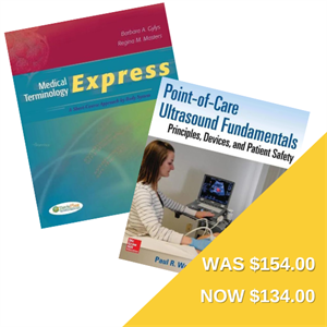 Ultrasound Fundamentals/Medical Terminology Express Combination Pack CE Course