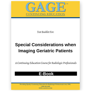 Picture of Special Considerations when Imaging Geriatric Patients