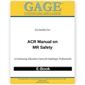 Picture of ACR Manual on MR Safety - EBOOK AND TEST